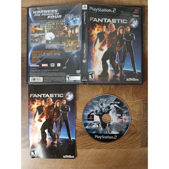 Fantastic 4 (Sony PlayStation 2, PS2, 2005) Complete CIB - Tested - Picture 1 of 1